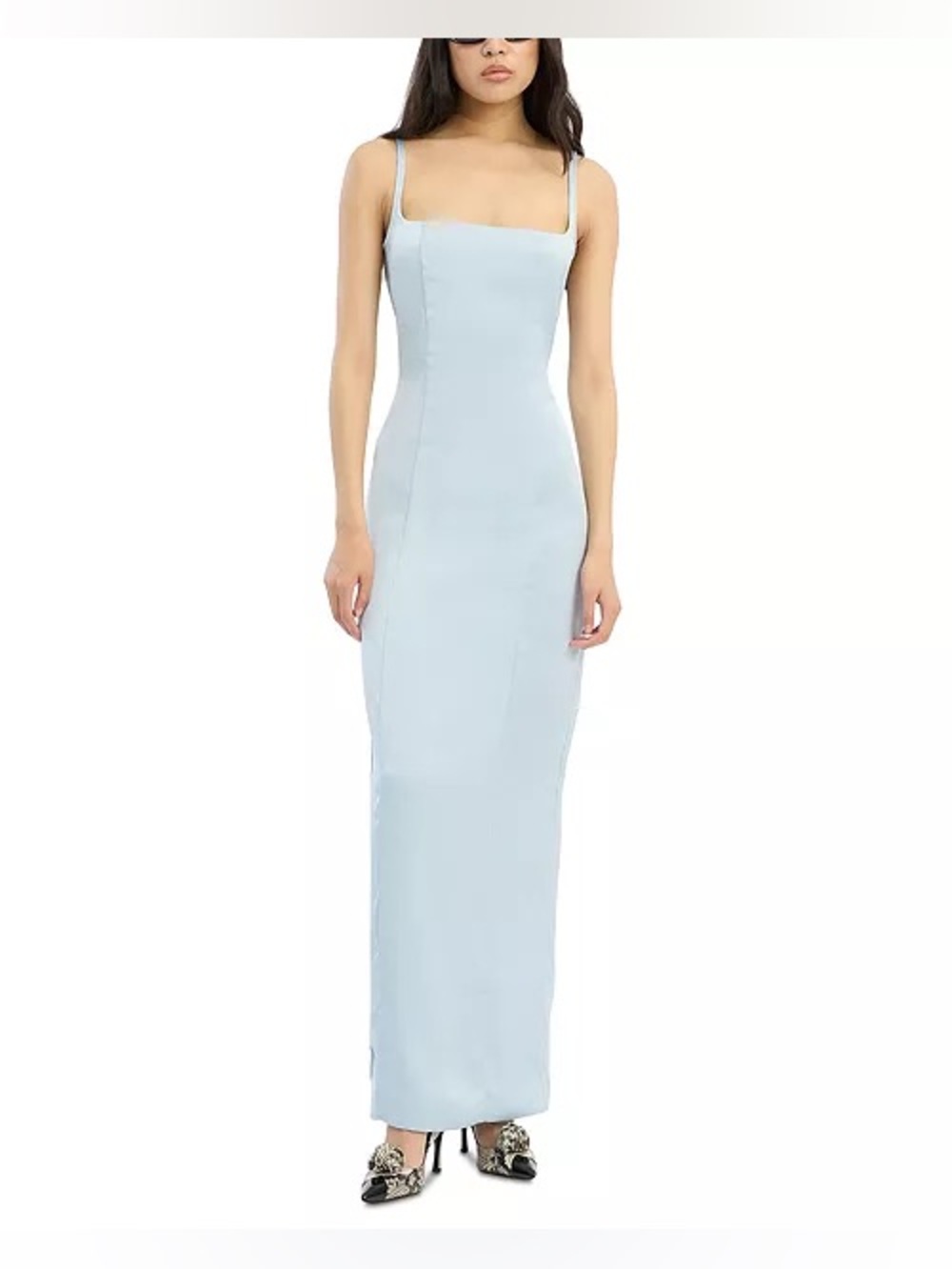 ROTATE
Satin Strap Maxi Dress